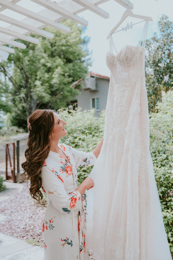 sonora bride and wedding dress