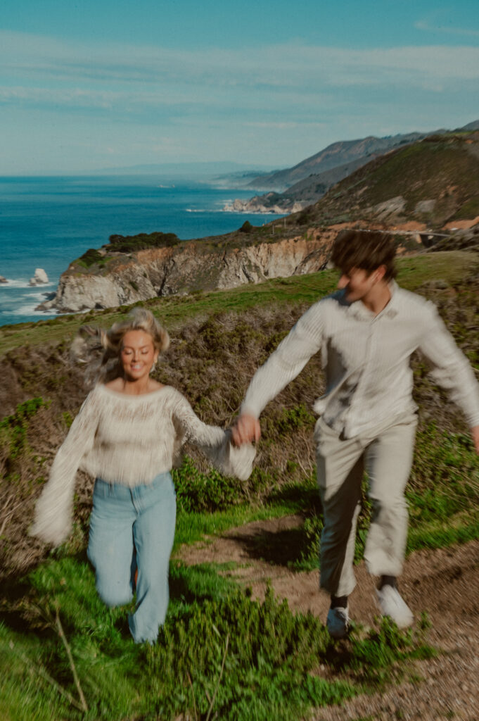 big sur engagement photos