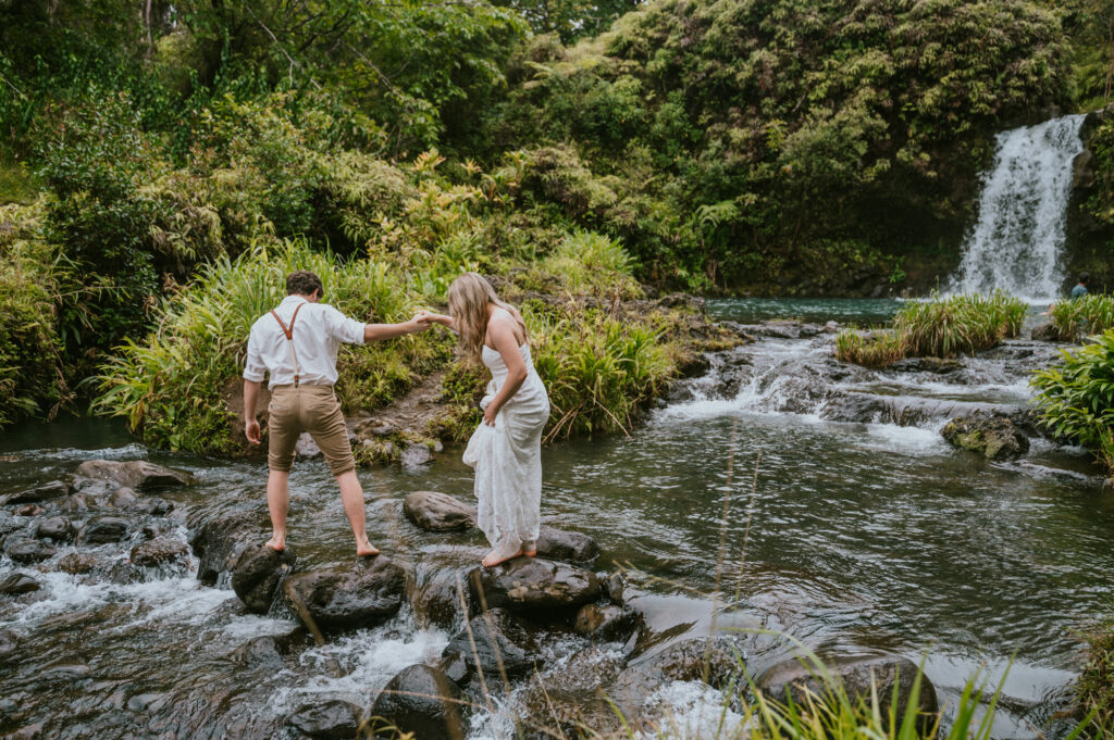 top 5 waterfall elopement locations